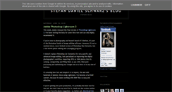 Desktop Screenshot of blog.stefandanielschwarz.de
